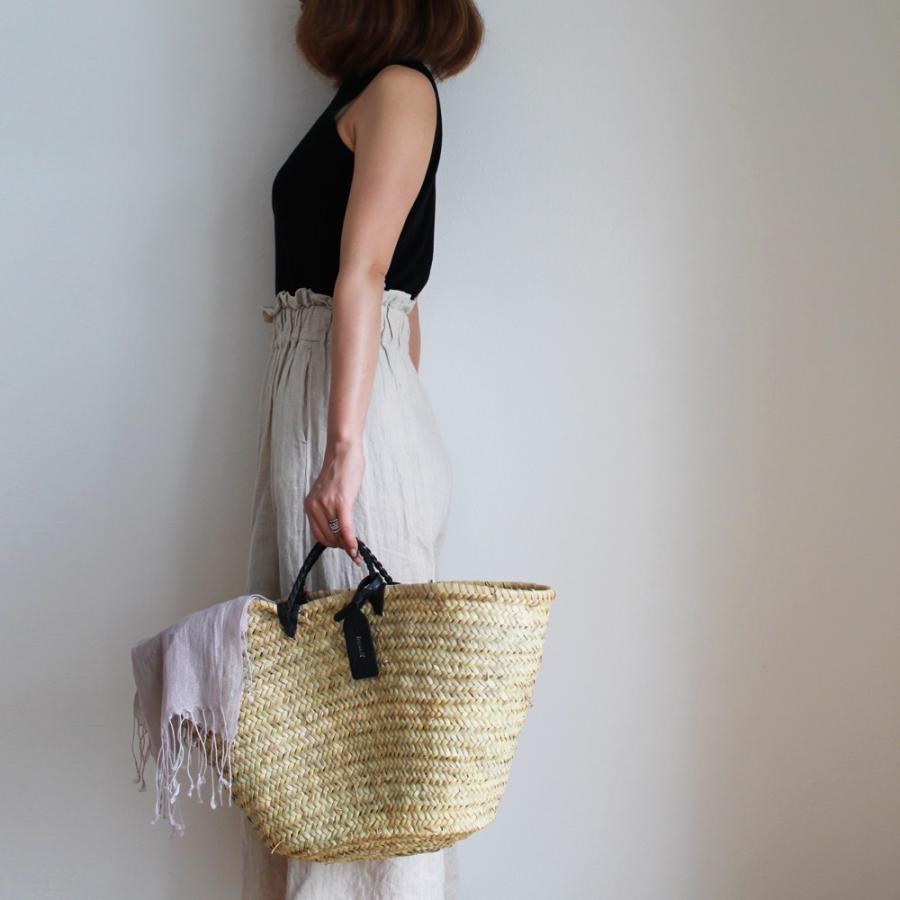 かごバッグ カゴバッグ かご トート ブラック 大 トレンド ブランド 母