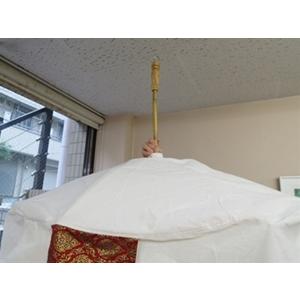 ハーブ蒸し スチームテントセット （傘＋カバー）刺繍入り