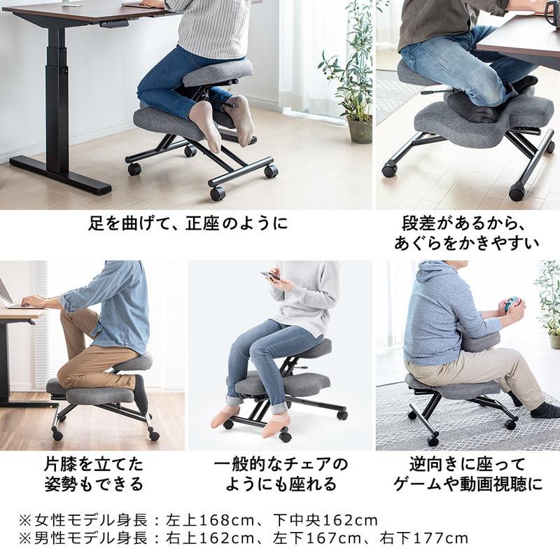 イーサプライ（e-supply） バランスチェア あぐらがかけるイス