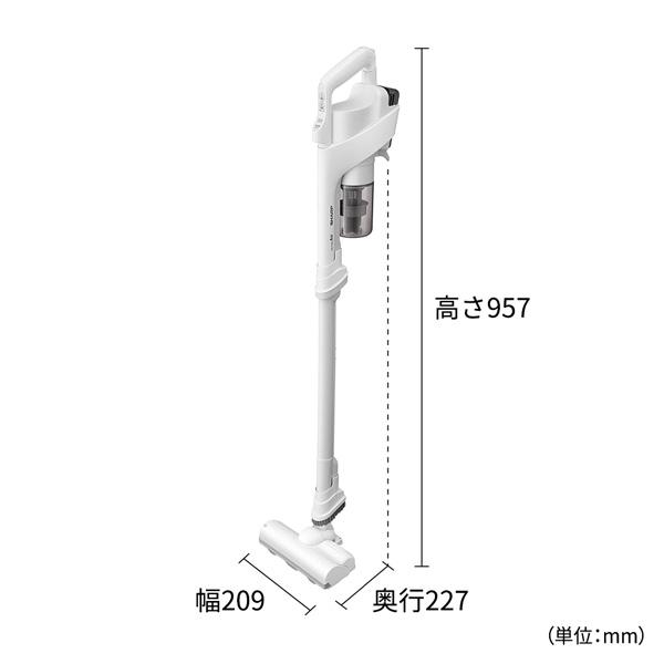 SHARP（シャープ） EC-AR11-W スティッククリーナー 1.2kgの軽量設計