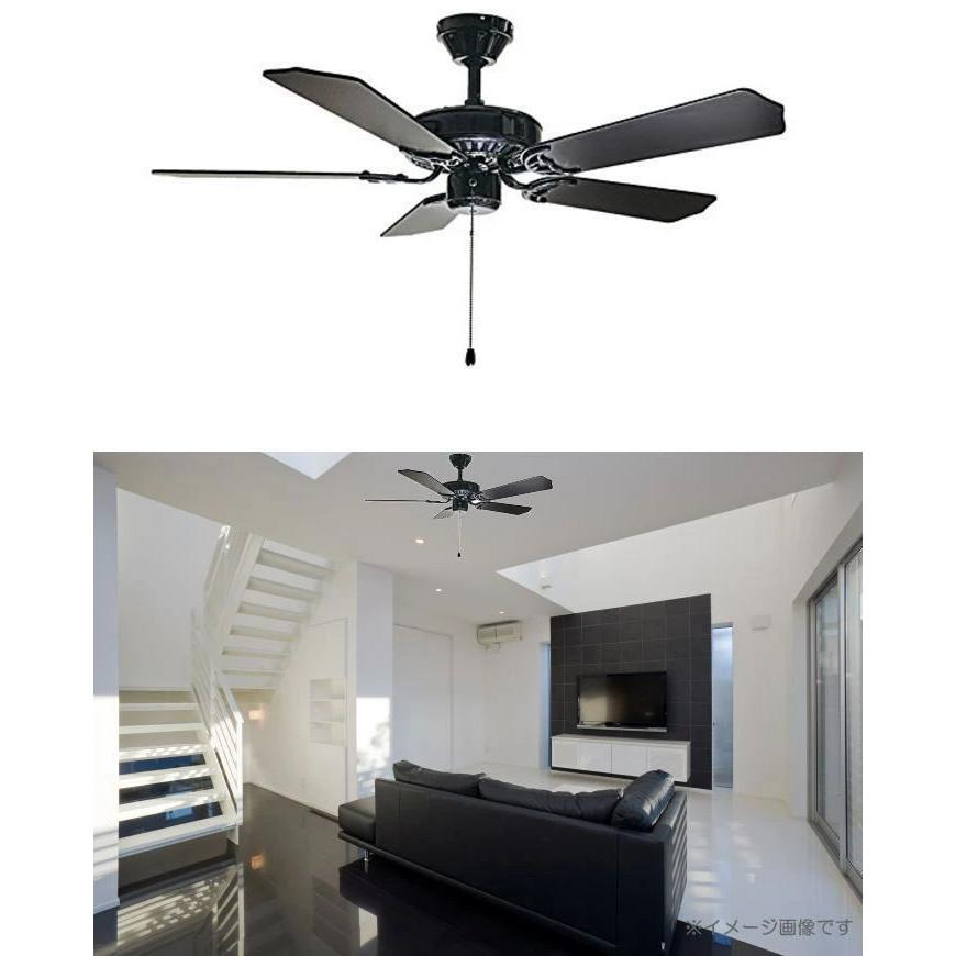 東京メタル 東京メタル工業 シーリングファン 5枚羽根 TKM-42BLACK5