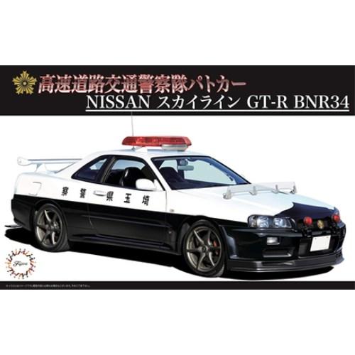 1／24 インチアップシリーズ ニッサン スカイライン(R34)GT-R パトカー