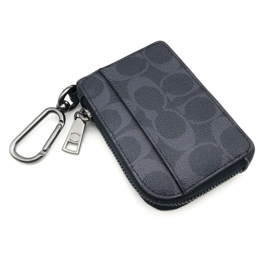 COACH（コーチ） ☆COACH☆ Lジップ キー ケース シグネチャー