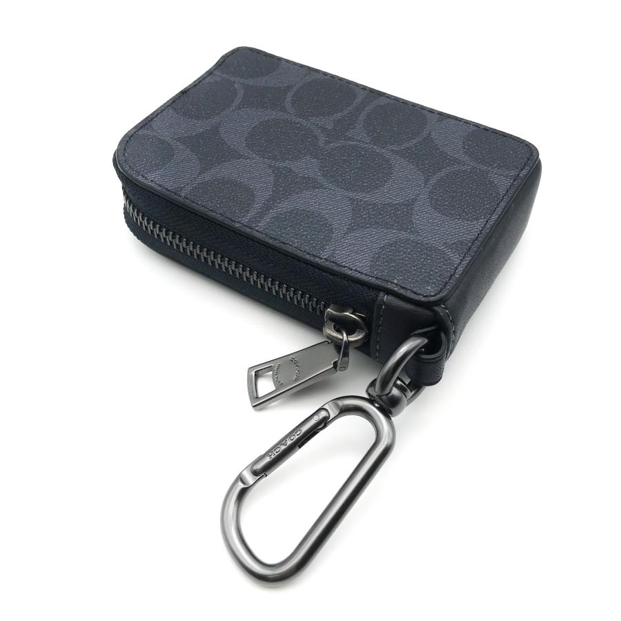 COACH（コーチ） ☆COACH☆ Lジップ キー ケース シグネチャー