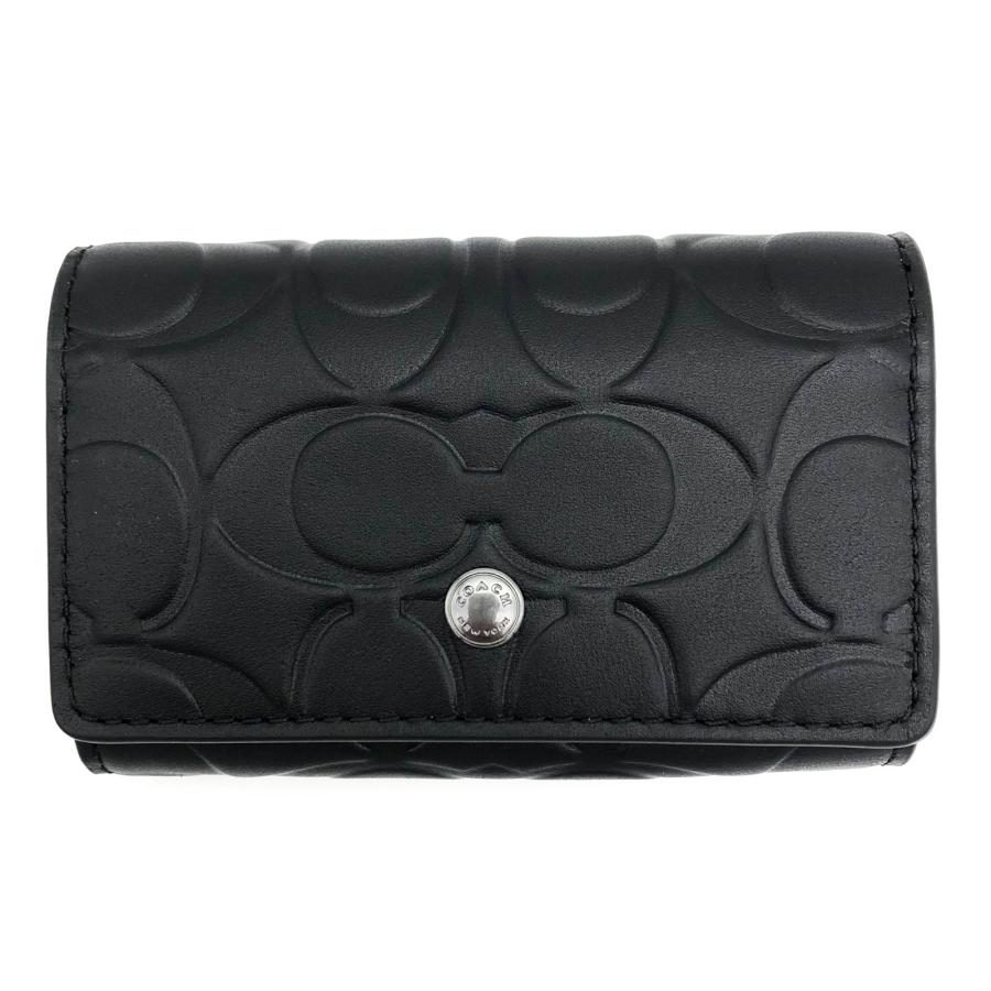COACH（コーチ） ☆COACH☆ ファイブ リング キーケース シグネチャー