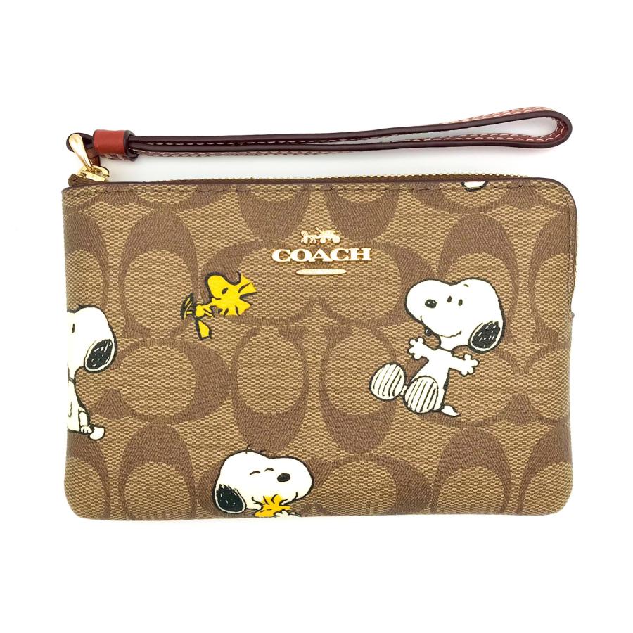 COACH（コーチ） ☆COACH☆ コーナージップ リストレット シグネチャー