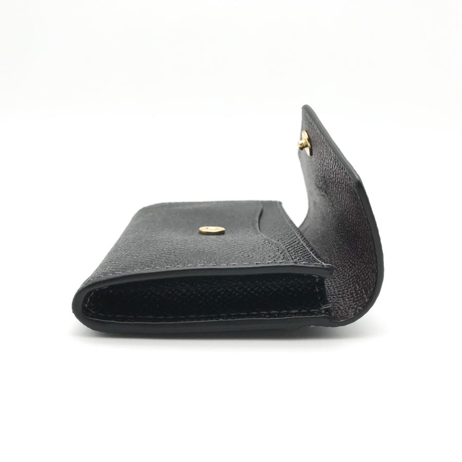 COACH（コーチ） 名刺入れ ☆COACH☆ フラップ カードケース ブラック