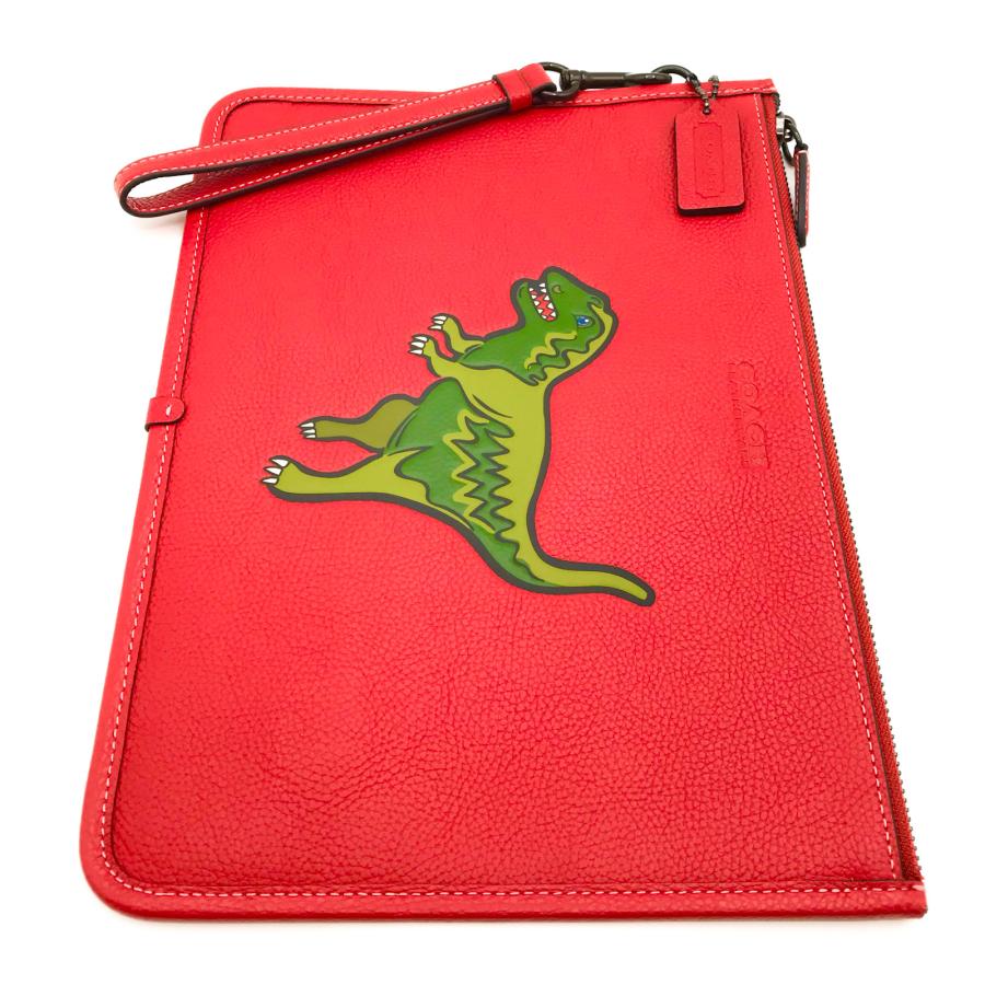 COACH（コーチ） ☆COACH☆チャーターポーチ レキシー スポーツレッド