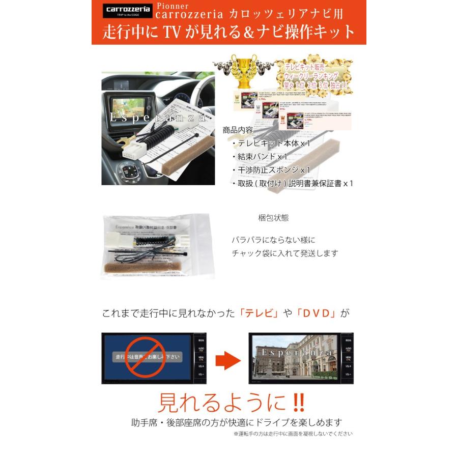 カロッツェリア 取説保証付 carrozzeria サイバーナビ 楽ナビ テレビ