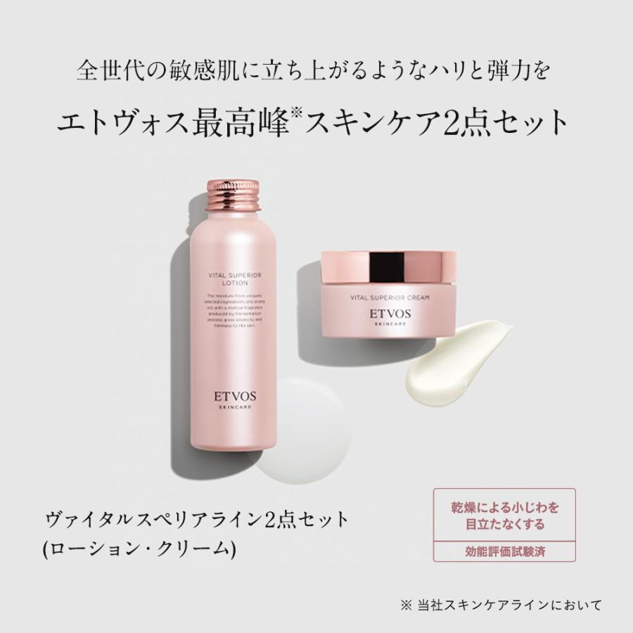 ETVOS（エトヴォス） ヴァイタルスペリアライン2点セット(ローション