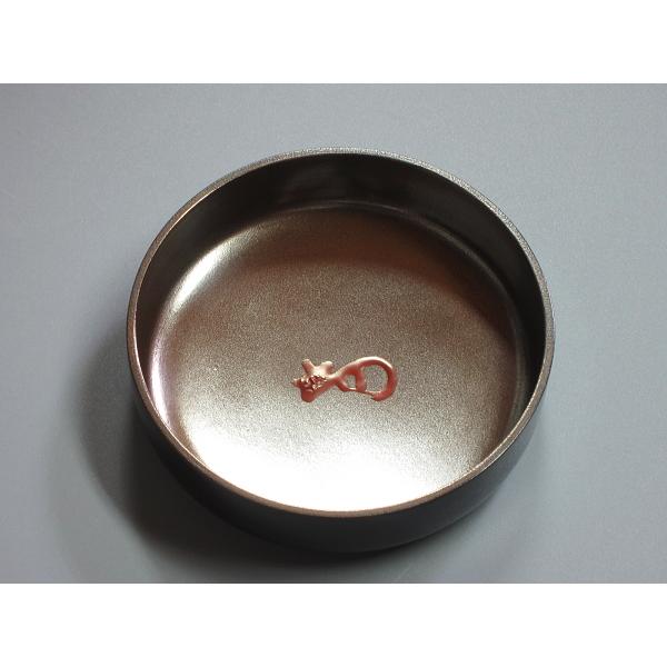 鶴蒔絵黒平棗 淡々斎在判・箱書付 内銀溜塗 鈴木表朔造 共箱 : 茶道具