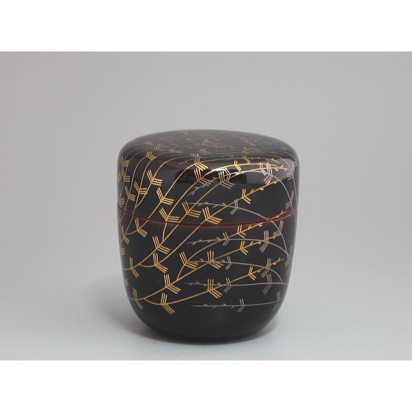 芽張柳蒔絵 溜塗中棗 浅京造 共箱 : 茶道具商 越中屋 - 通販 - Yahoo