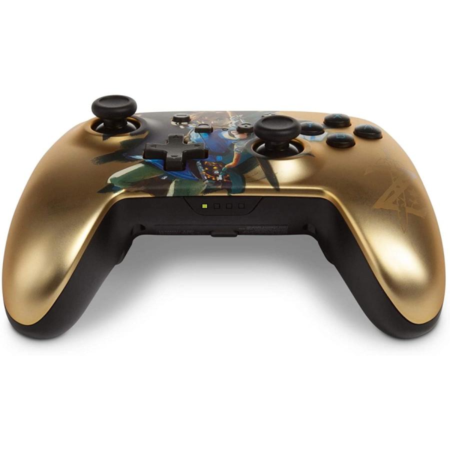 ニンテンドースイッチ コントローラー ゼルダの伝説 リンク ゴールド