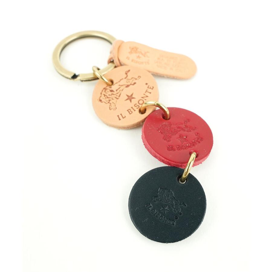 IL BISONTE（イルビゾンテ） レザーチャーム キーホルダー レディース