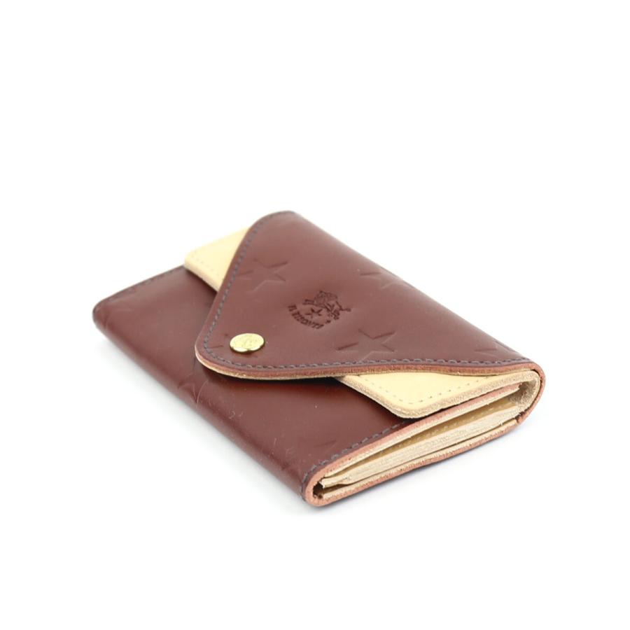 IL BISONTE（イルビゾンテ） ダブルフラップ カードケース 名刺入れ