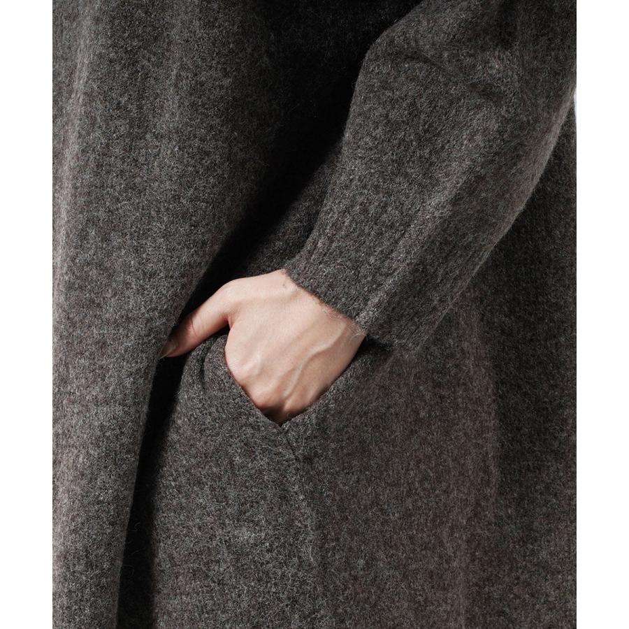 MidiUmi（ミディウミ） フーデッド ロングコート Midi-Umi レディース