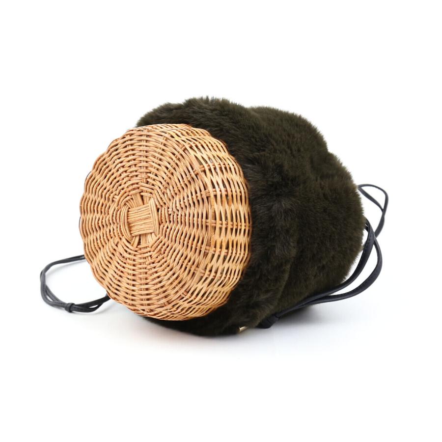 VIOLAd'ORO（ヴィオラドーロ） ファーかごバック レディース 国内正規