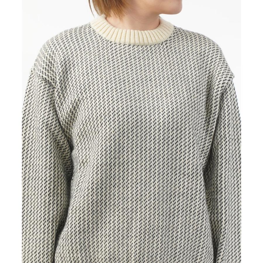 ケリーウーレンミルズ バーズアイ クルーネックニット Kerry Woollen