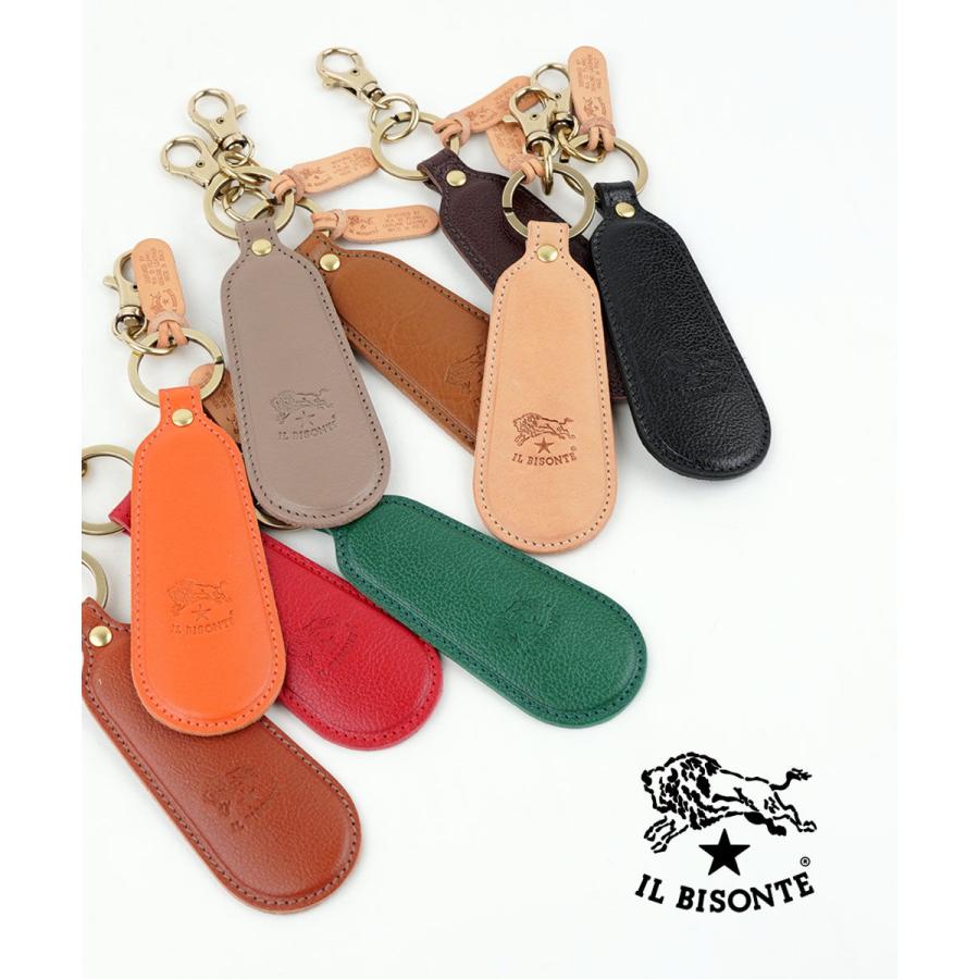 IL BISONTE（イルビゾンテ） シューホーンキーホルダー レディース