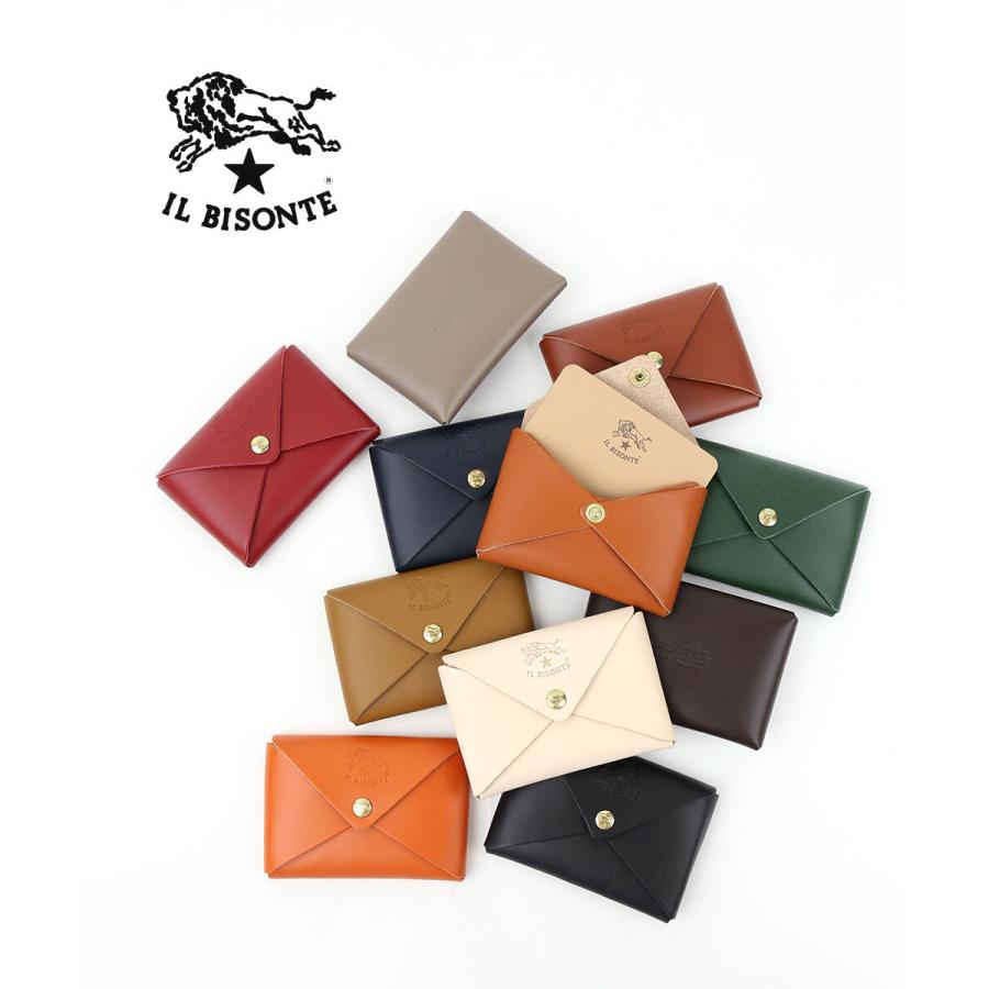 IL BISONTE（イルビゾンテ） カードケース 名刺入れ レディース メンズ