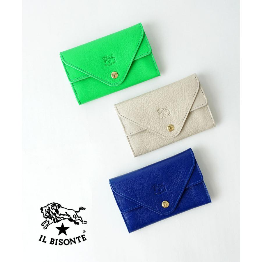 IL BISONTE（イルビゾンテ） カードケース 名刺入れ レディース メンズ
