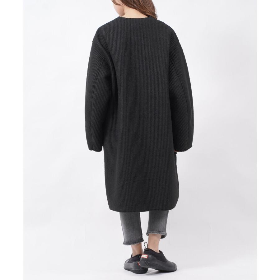 ミディウミ リバーシブル コート ロングコート Midi-Umi レディース