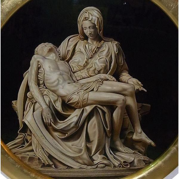 特価漆絵 ミケランジェロの名作_ピエタ NH180 : 絵画制作専門