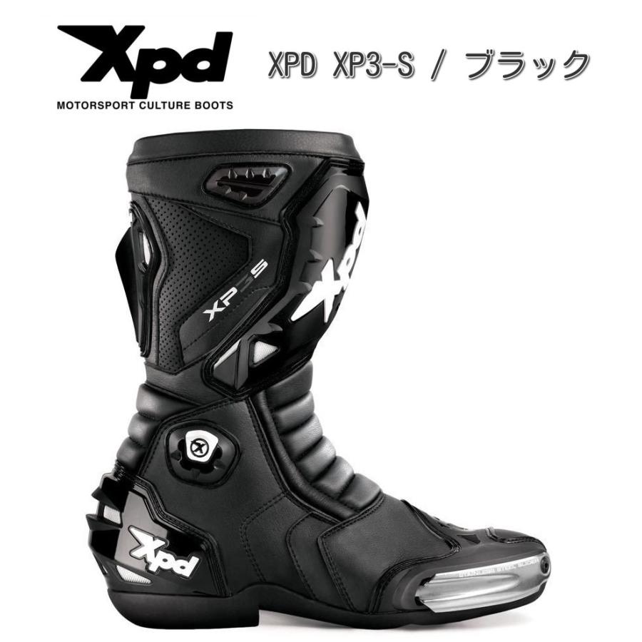 XPD XP-3S レーシングブーツ / 黒 ブラック : ユーロライダー - 通販