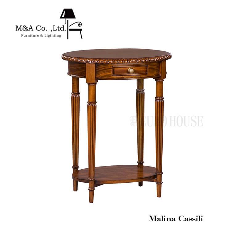 テーブル サイド 電話台 花台 コンソール アンティーク 机