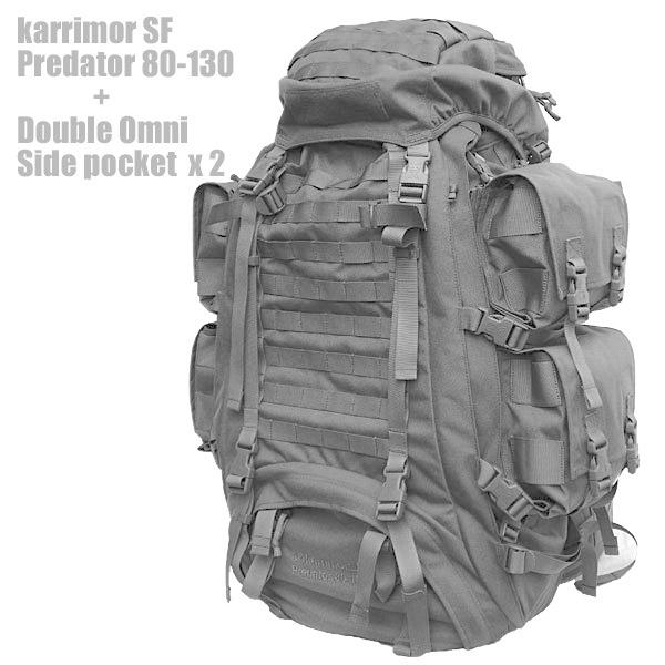 カリマーSF ダブルオムニ サイドポケット M009 karrimor SF Double