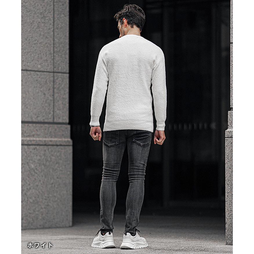 BLACK by VANQUISH（ブラックバイバンキッシュ） クルーネック ニット