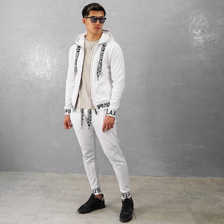 1PIU1UGUALE3 RELAX ウノピュウノウグァーレトレ セットアップ メンズ