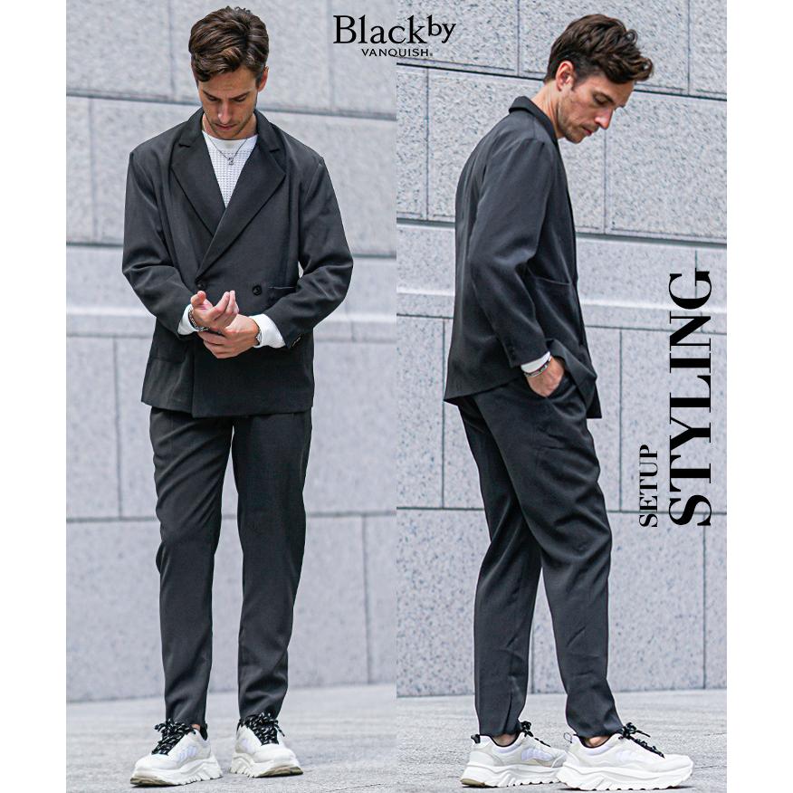 BLACK by VANQUISH（ブラックバイバンキッシュ） ダブルジャケット