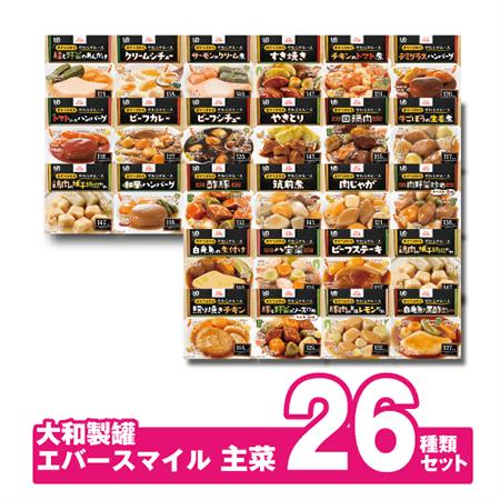 介護食 エバースマイルムース食 和・洋・中 主菜 全26品セット ソフト
