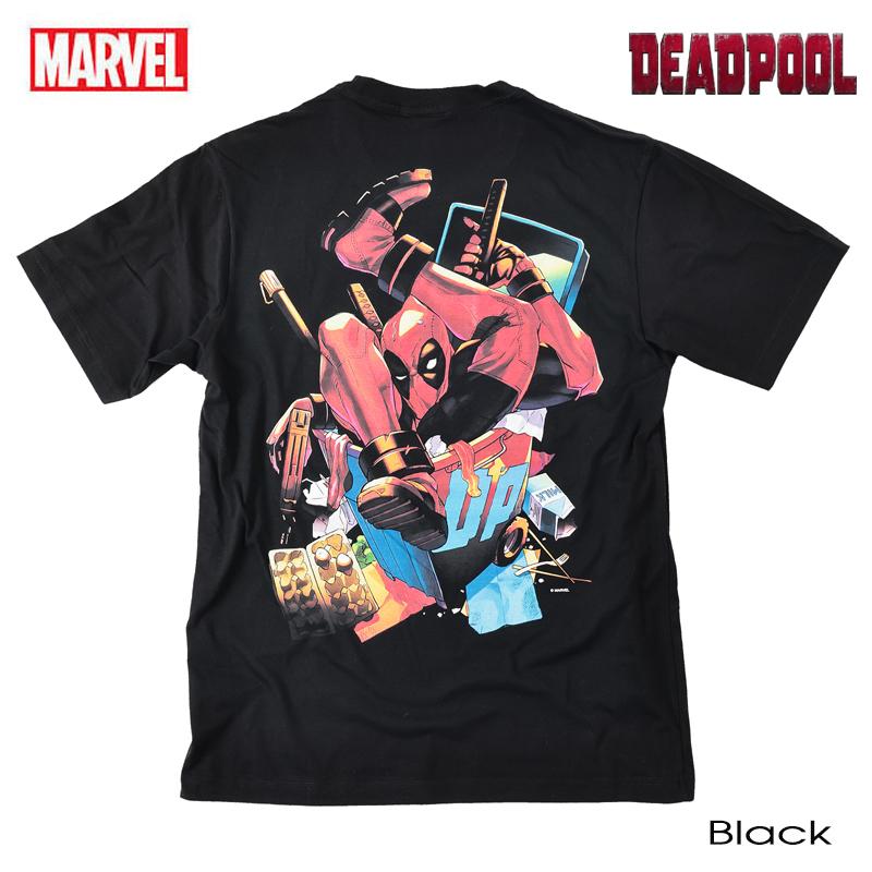 MARVEL（マーベル） デッドプール Tシャツ メンズ 半袖 レディース