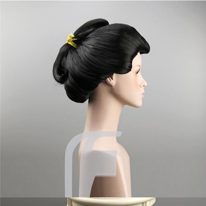 芸者 かつら 宴会 時代劇 仮装 コスプレ ウィッグ 遊女風 花魁 歌舞伎