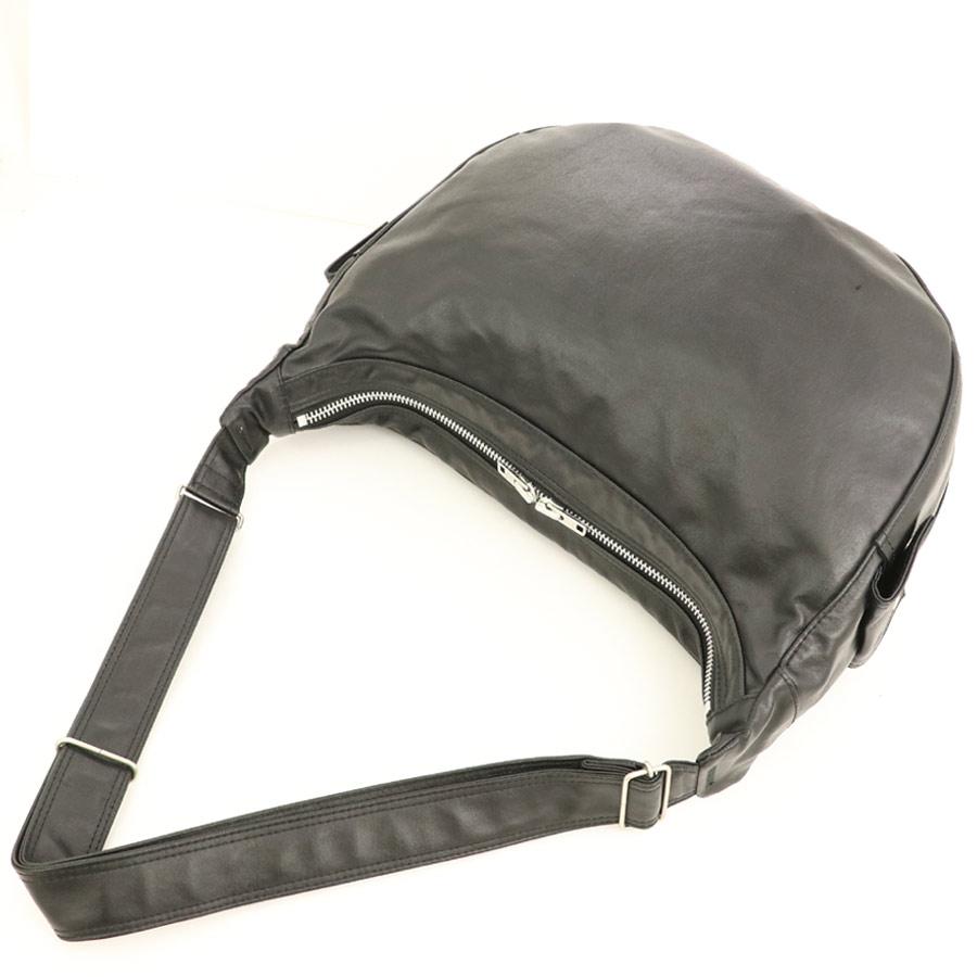 ポーター PORTER ブラック 高密度キャンバス 三日月型 ショルダー