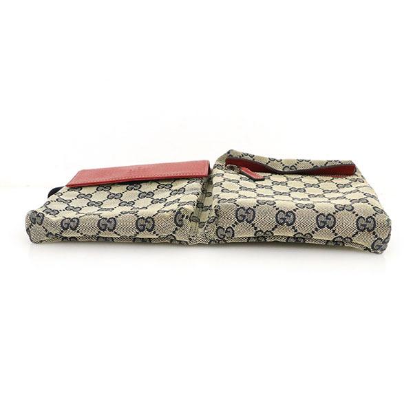 グッチ GUCCI シェリーライン GG柄 レッドネイビー GGキャンバス