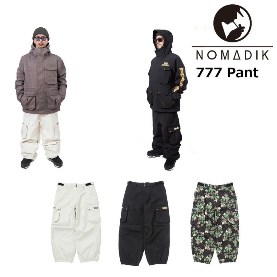 25-26 ノマディック ボードパンツ スリーセブン パンツ NOMADIK 777