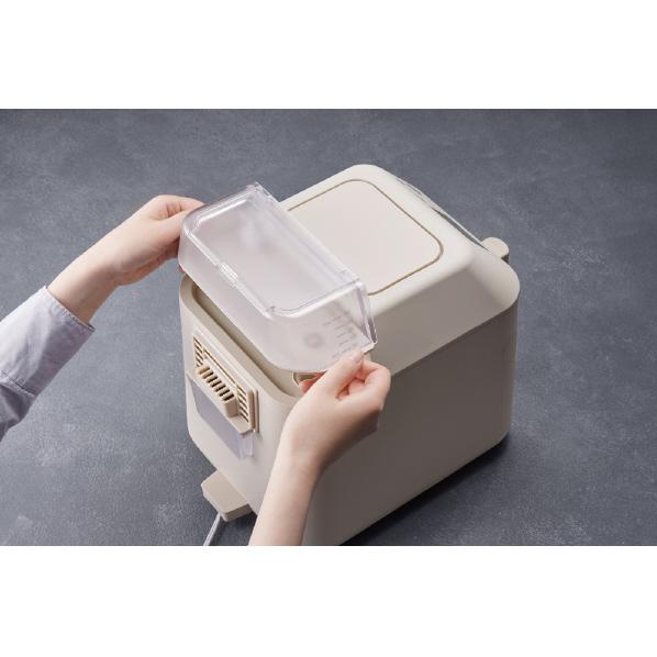 recolte（レコルト） ハイスチームエアーオーブン クリームホワイト