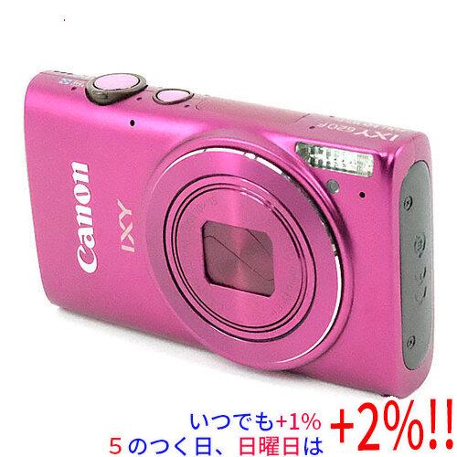 IXY 【中古】Canon製 デジカメ 620F ピンク 1210万画素 液晶画面いたみ