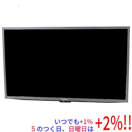 AQUOS 【中古】SHARP 32V型 液晶テレビ 2T-C32DE-B ブラック スタンド