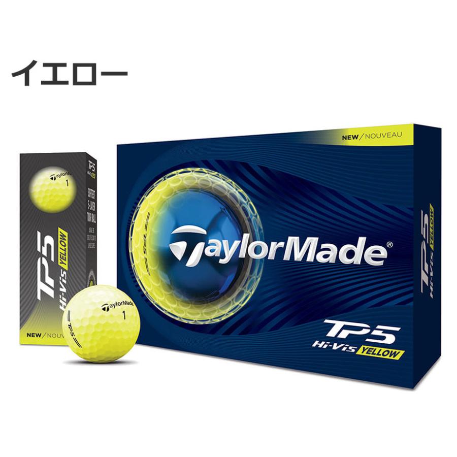 TaylorMade（テーラーメイド） TP5 2026 ゴルフボール 1ダース(12球