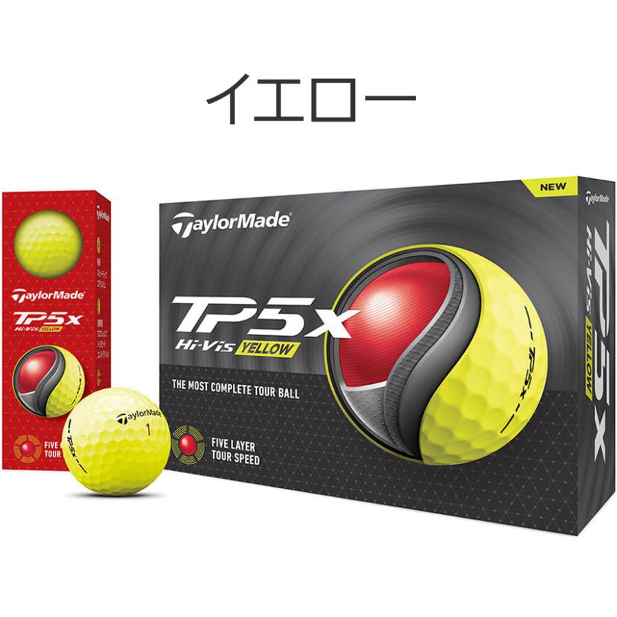 TaylorMade（テーラーメイド） 2024 TP5x ゴルフ ボール 3ダースセット