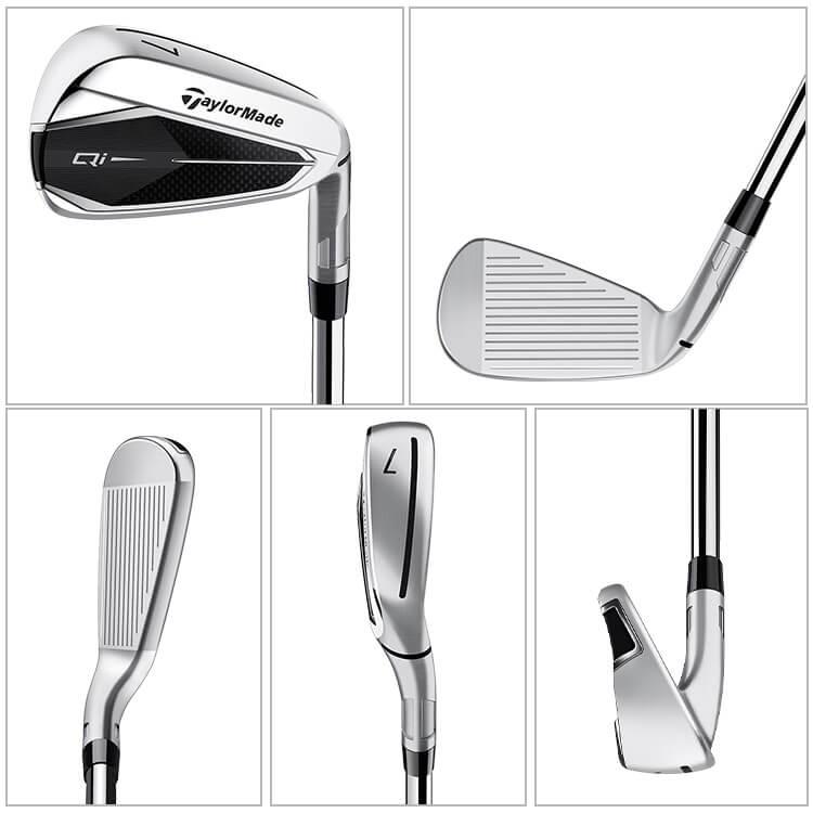 TaylorMade（テーラーメイド） Qi アイアン5本セット(#6-PW) メンズ 右