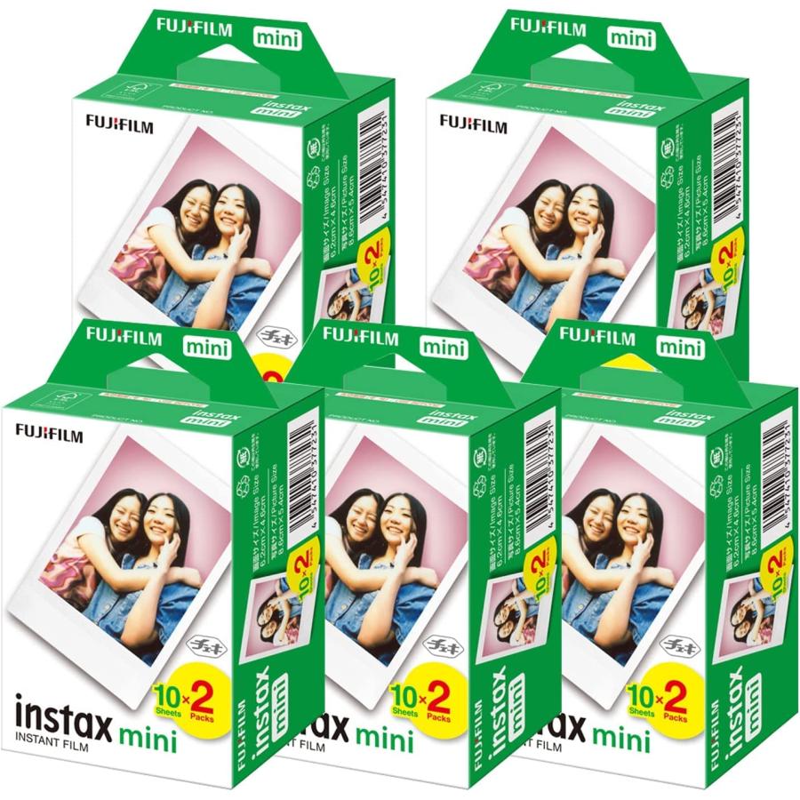 instax FUJIFILM インスタントカラーフィルム mini 2パック品(10枚入×2