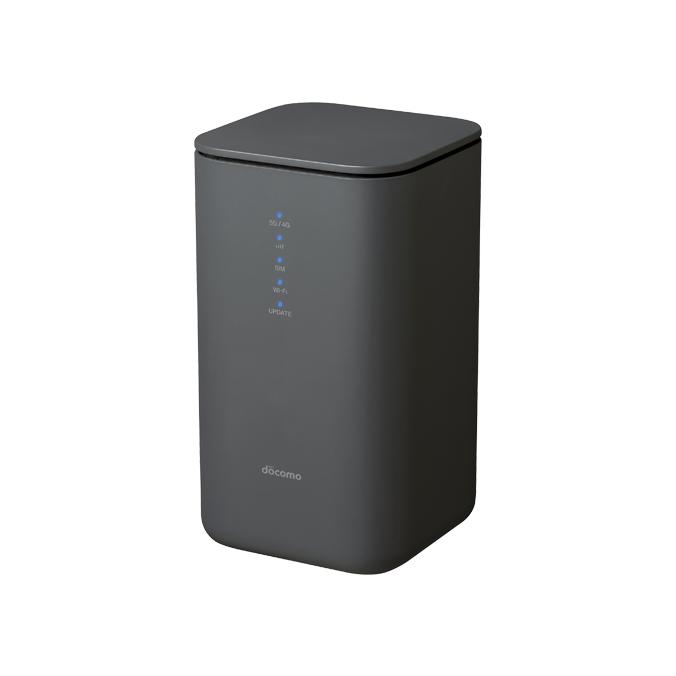 新品未使用 SHARP home 5G HR02 ダークグレー docomo モバイルルーター