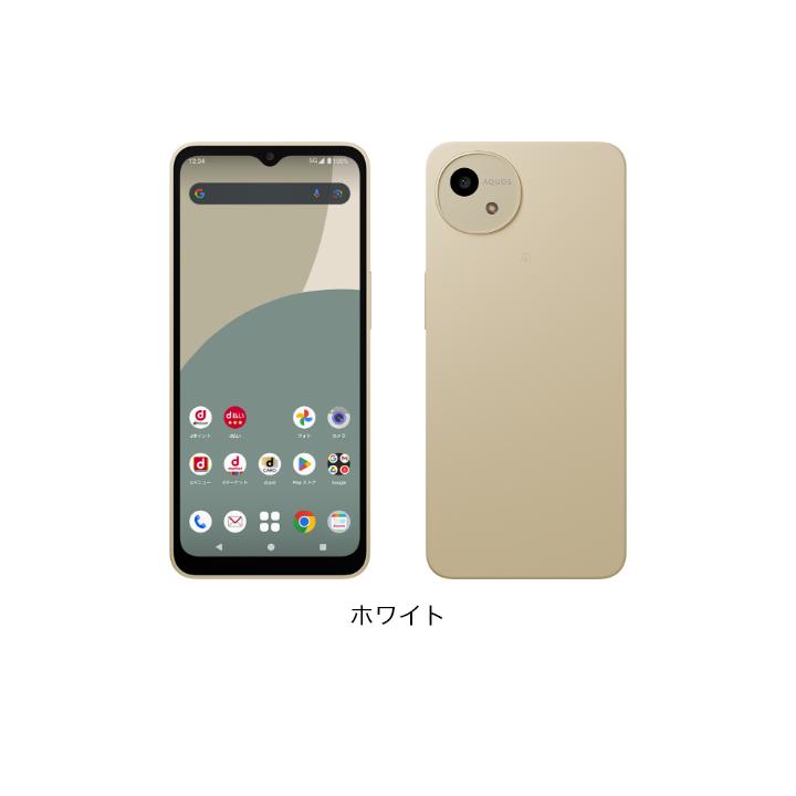 AQUOS wish 新品未使用 SHARP wish4 SH-52E ホワイト 本体 SIMフリー