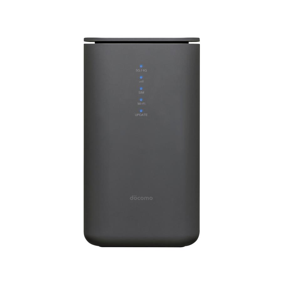 新品未使用 SHARP home 5G HR02 ダークグレー docomo モバイルルーター