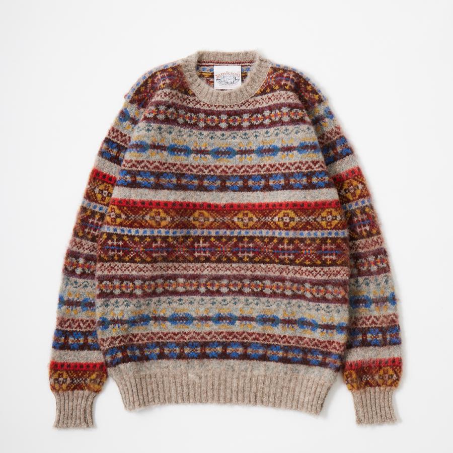 Jamieson's of Shetland JAMIESON'S ジャミーソンズ クルーネック